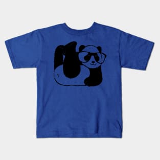 panda wearing glasses 1 Kids T-Shirt